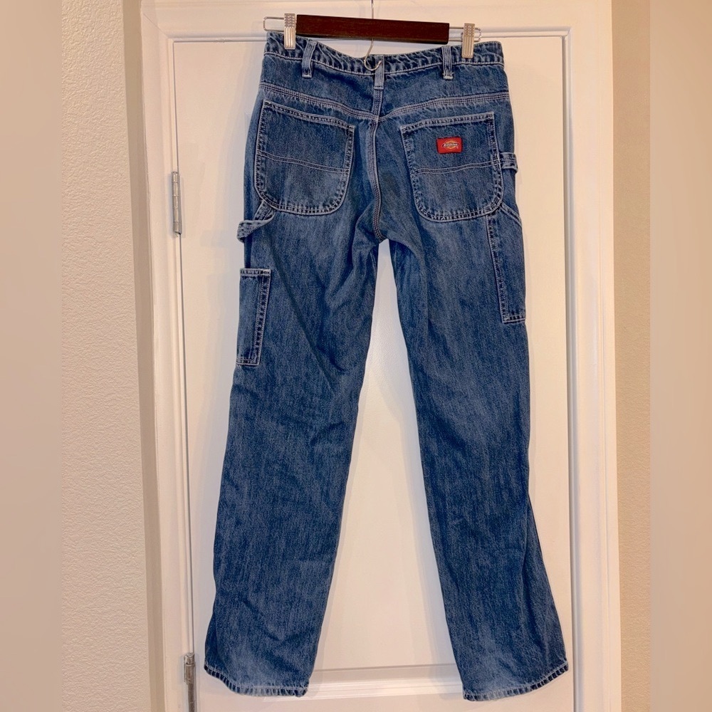 Dickies Straight Utility Cargo Denim Painters Pants